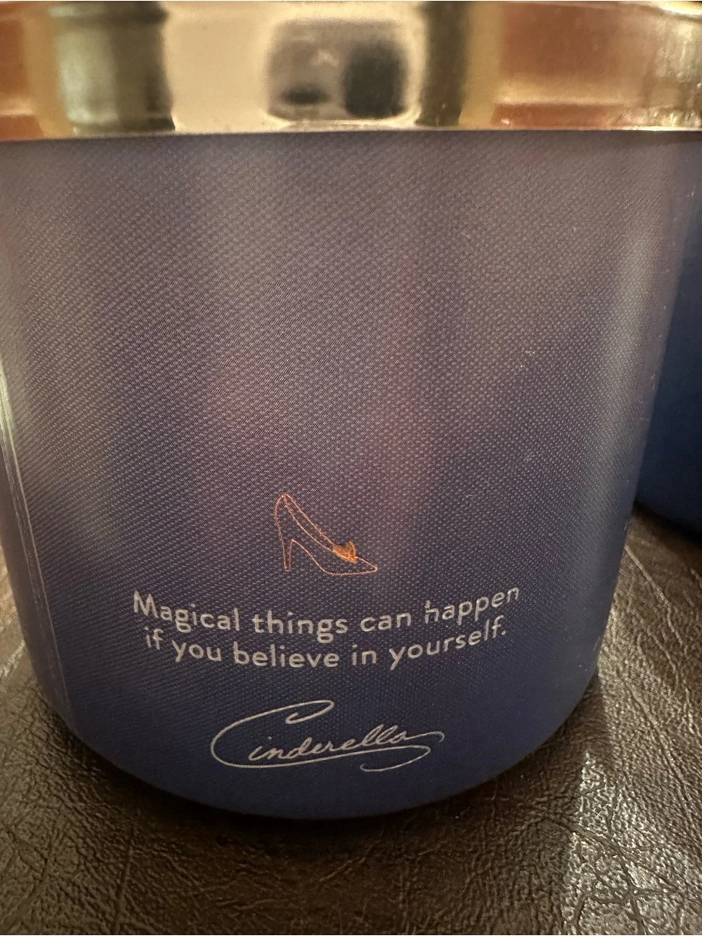 Cinderella Bath & Body Works Blue Double-Wick Scented Candle Set